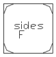 End view of a square